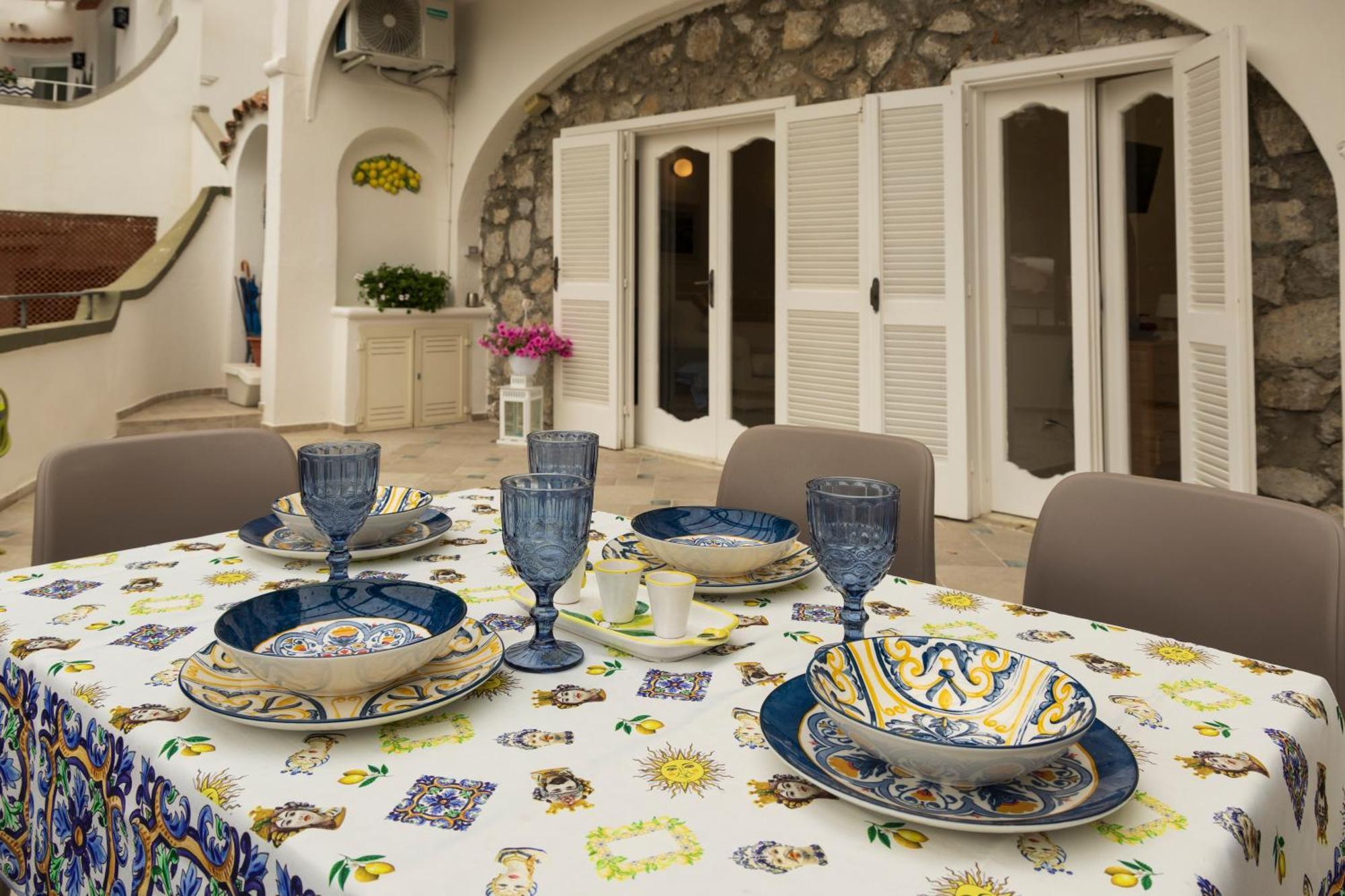 Casa Flavia Positano Center - 5 Minutes To Beach And 4 Air Conditioning Экстерьер фото