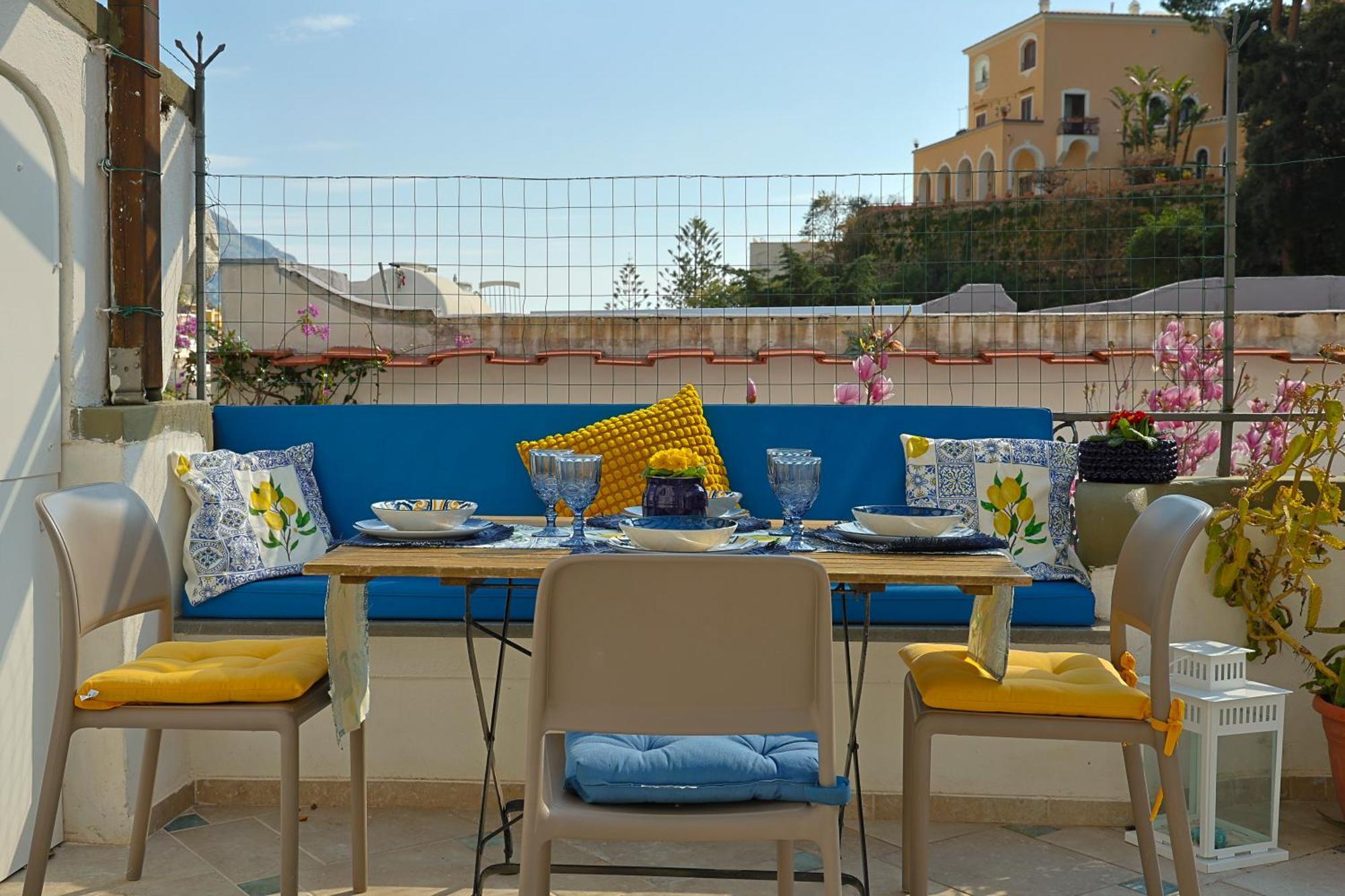 Casa Flavia Positano Center - 5 Minutes To Beach And 4 Air Conditioning Экстерьер фото