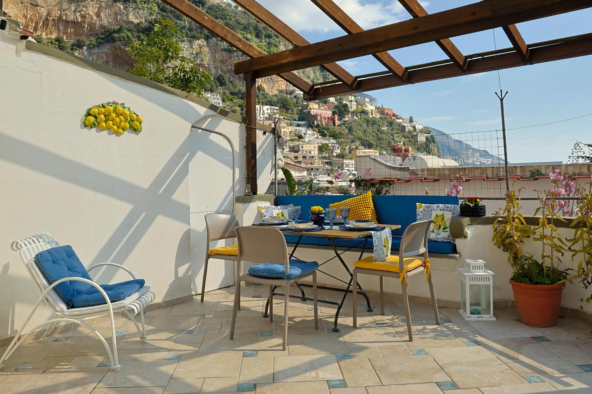 Casa Flavia Positano Center - 5 Minutes To Beach And 4 Air Conditioning Экстерьер фото